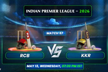 Royal Challengers Bengaluru vs Kolkata Knight Riders